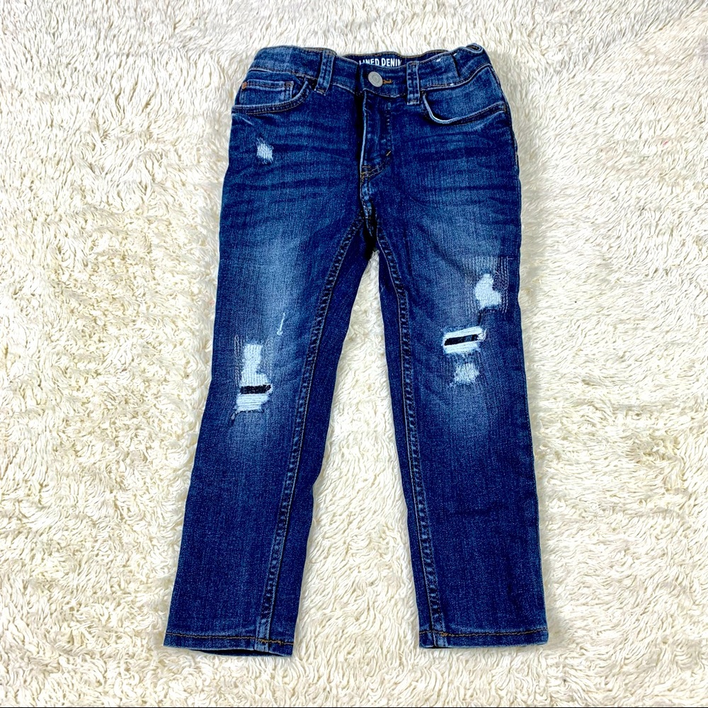 H&M Lined Skinny Fit Toddler Boy Denim